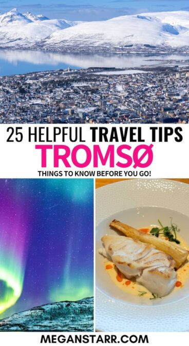 There are many things to know before you visit Tromso! This guide contains some useful Tromso travel tips to keep in mind as you plan your trip - click to read! | Travel to Tromso | Things to do in Tromso | Tromso restaurants | Tromso sightseeing | Tromso tours | Tromso in winter | Tromso in summer | Visiting Tromso | What to do in Tromso | Tromso tips | Planning a trip to Tromso