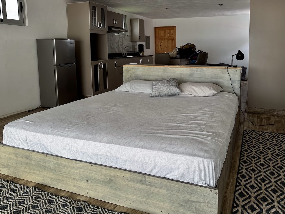 My bed at Cascada del Pacifico