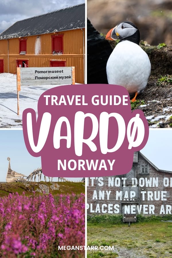Are you looking to visit Vardø, Norway on your upcoming Varanger trip? This guide gives you all the essential Vardø travel tips you will need. Learn more! | Northern Norway town | Visit Vardø | Things to do in Vardø | Fishing village in Norway | Northern Norway itinerary | Places to visit in Norway | Vardø puffins | What to do in Vardø