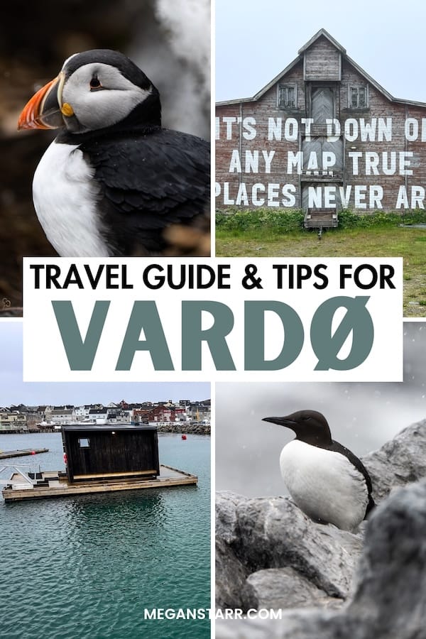 Are you looking to visit Vardø, Norway on your upcoming Varanger trip? This guide gives you all the essential Vardø travel tips you will need. Learn more! | Northern Norway town | Visit Vardø | Things to do in Vardø | Fishing village in Norway | Northern Norway itinerary | Places to visit in Norway | Vardø puffins | What to do in Vardø