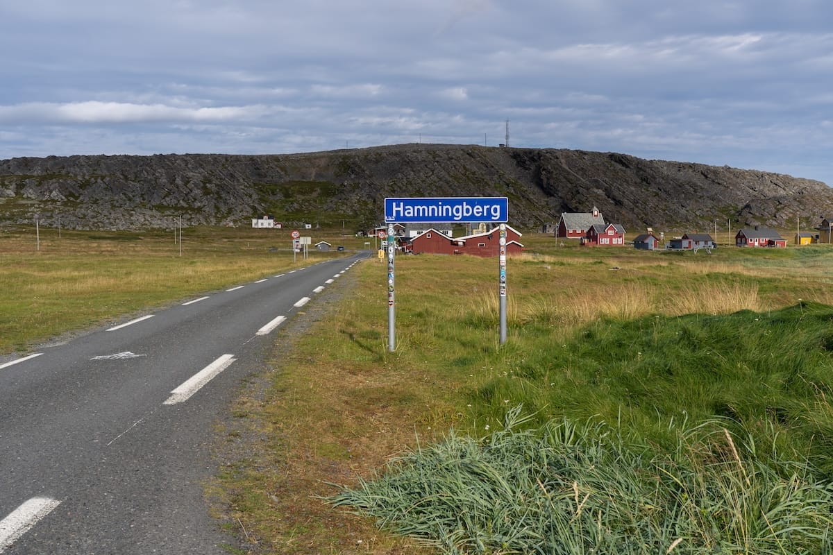 The end of the road in Hamningberg, Norway