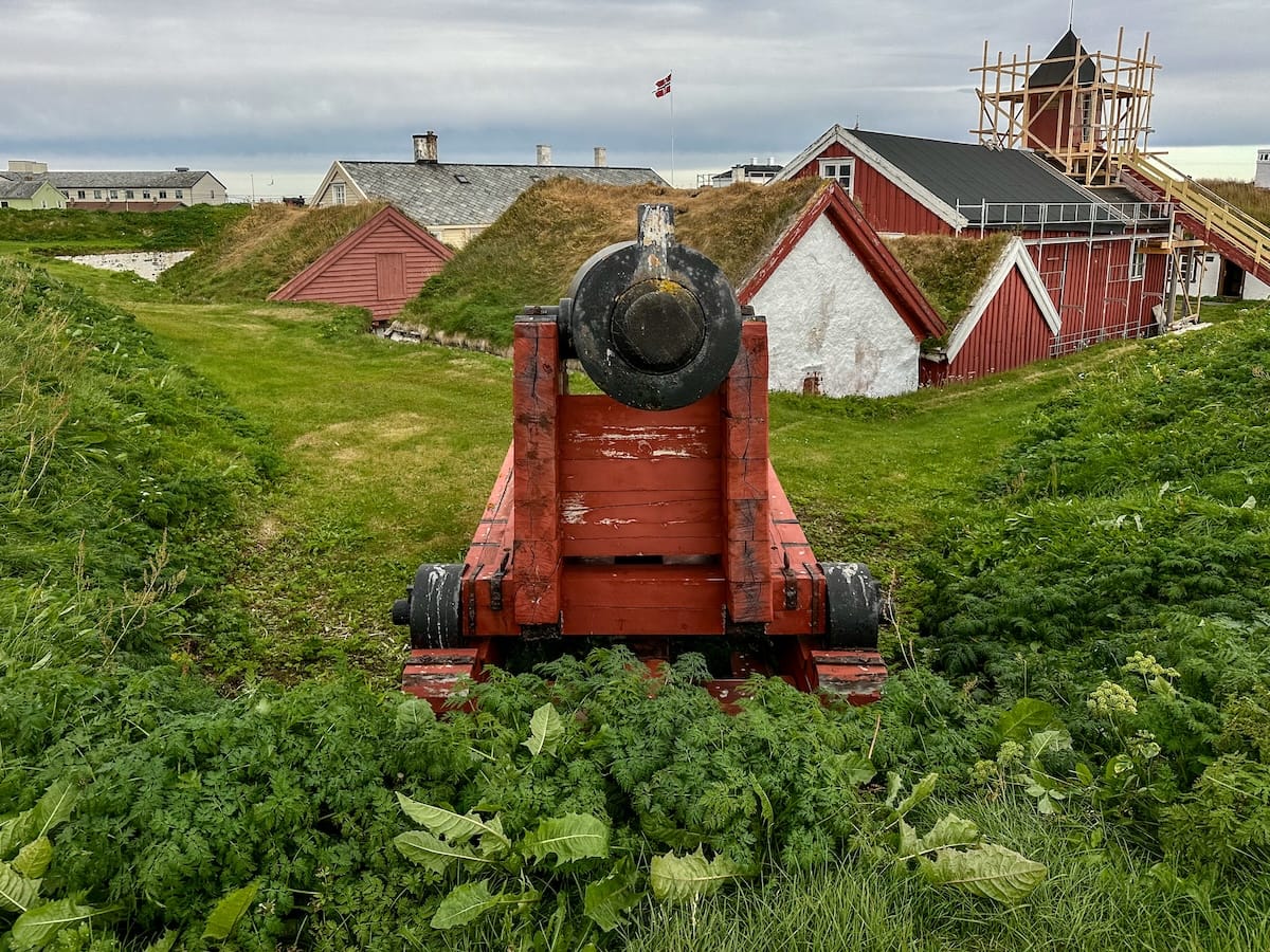 Inside Vardø Fortress