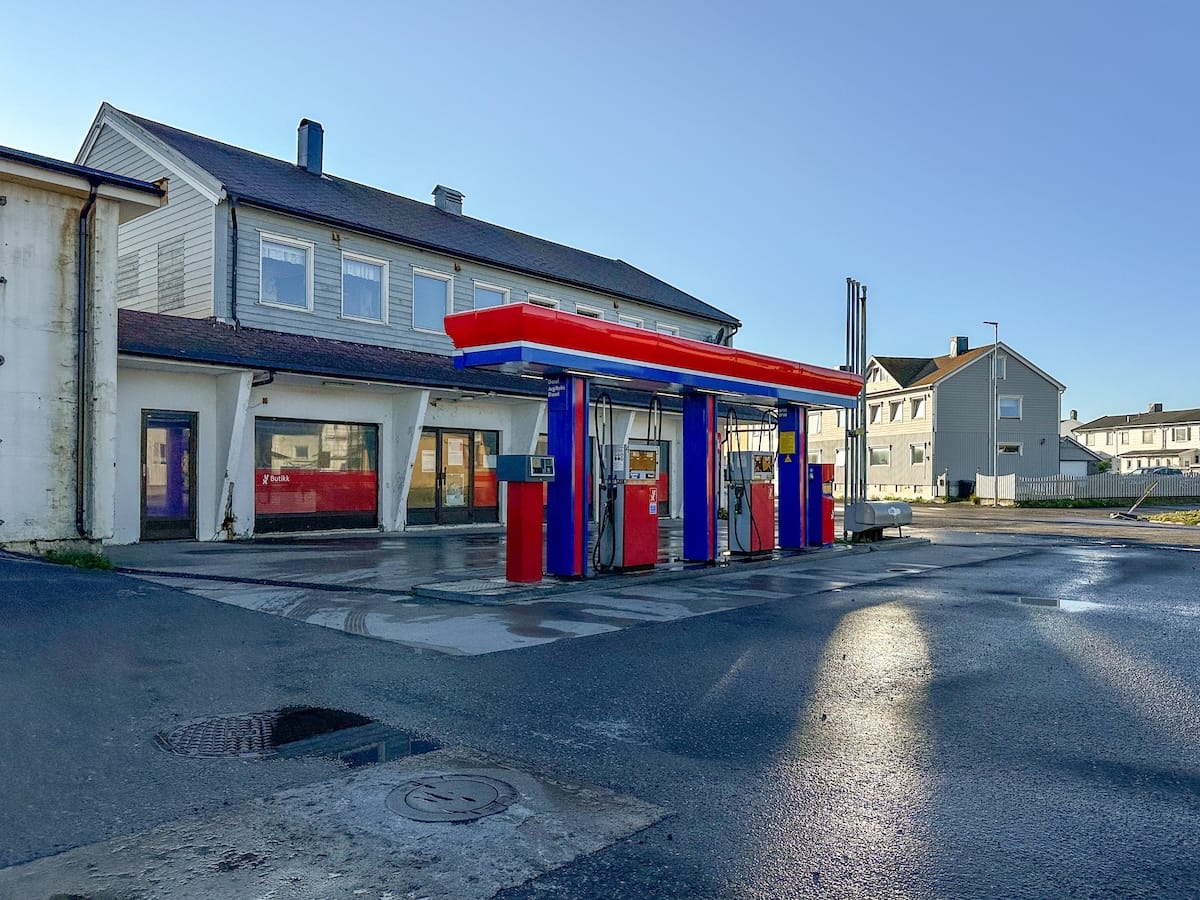 YX gas station in Vardø