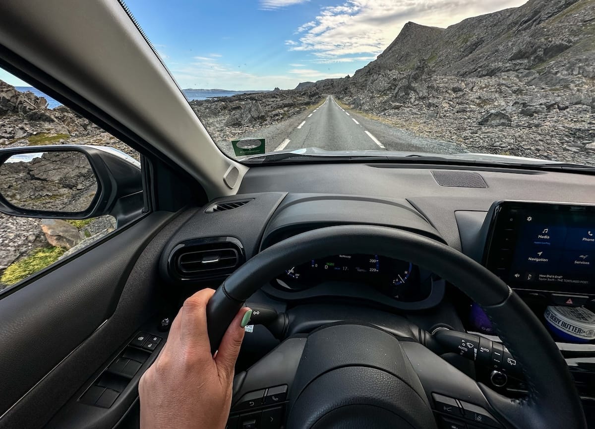 Driving to Hamningberg