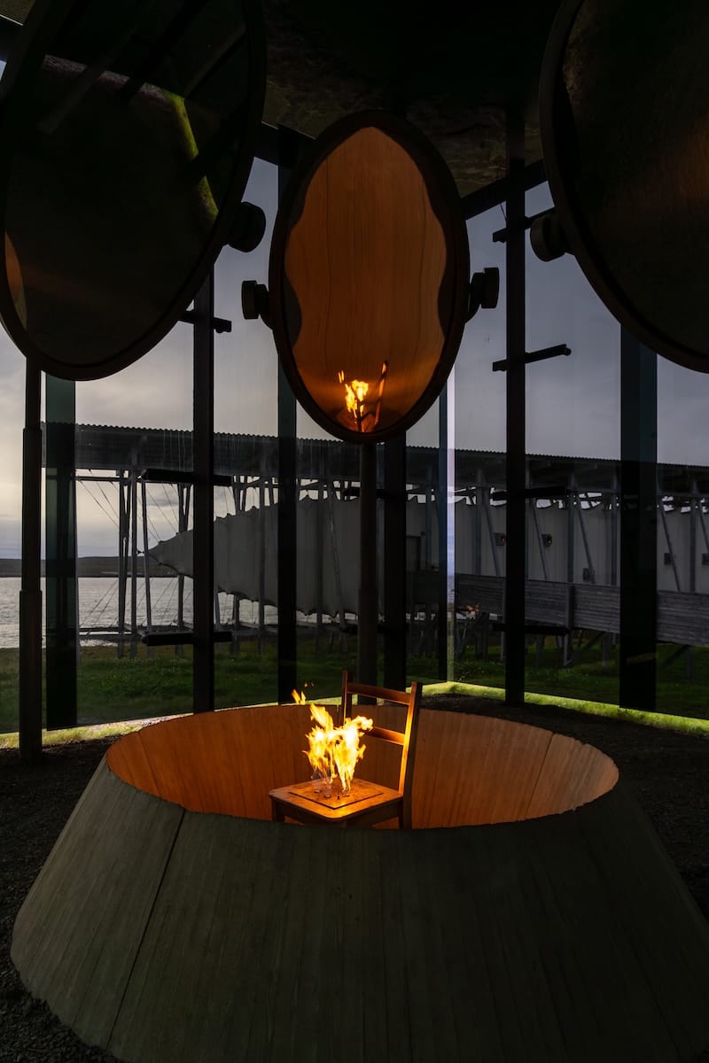 Inside Steilneset