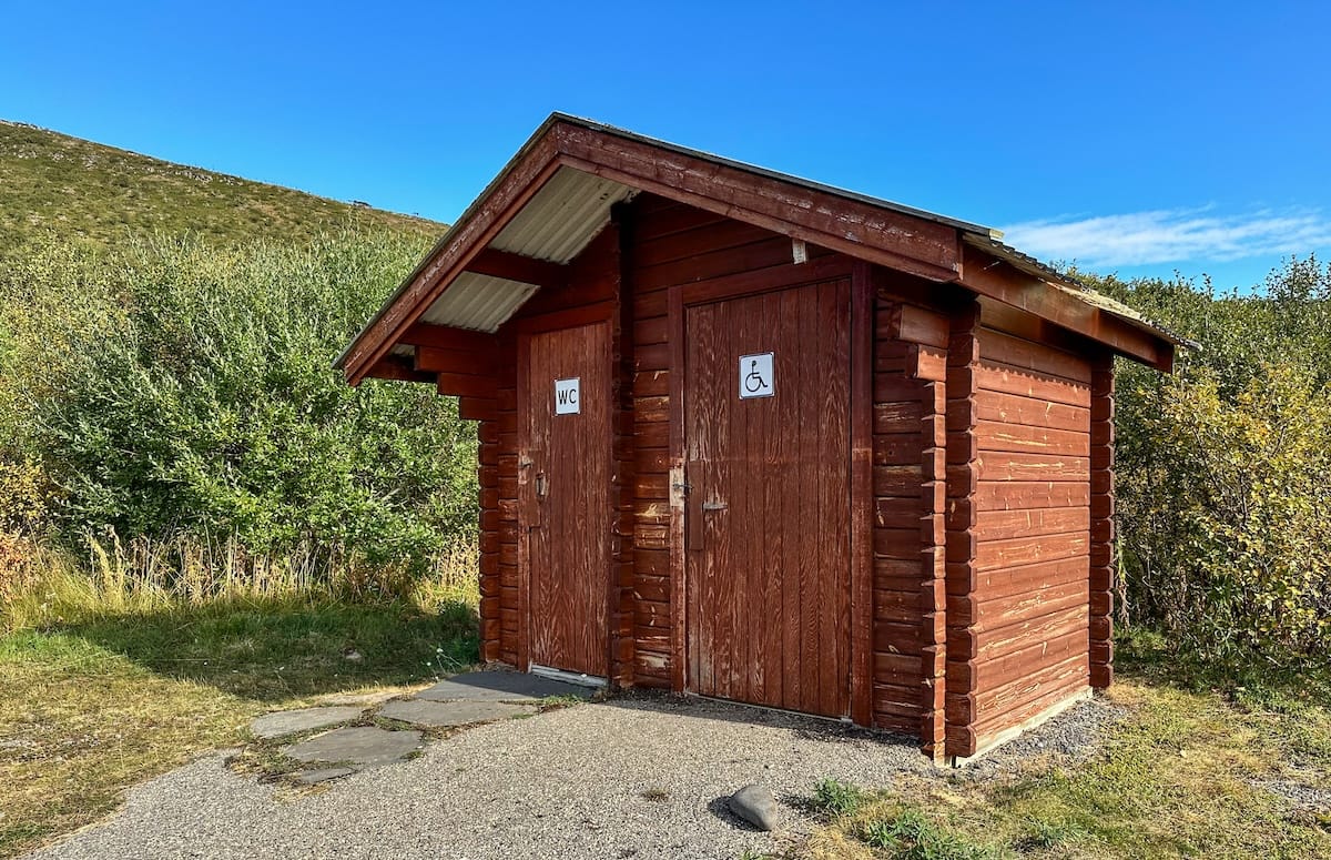 Toilet at Klubbnesen