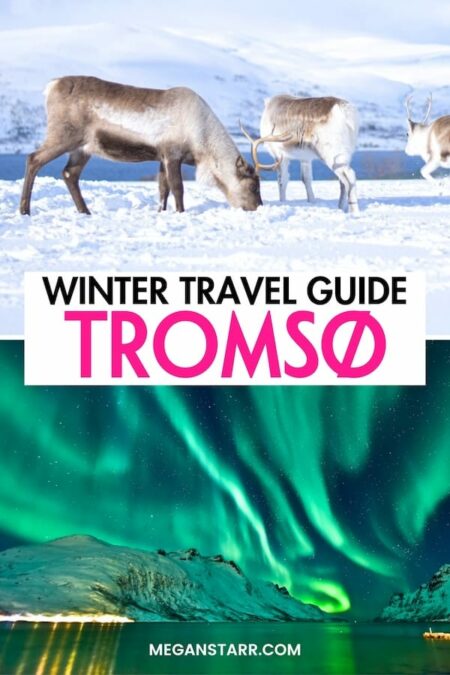 Looking to take a trip to Tromso in winter this year? This travel guide will help you plan your trip! From the best things to do during winter in Tromso, Norway to where to stay and eat... I have covered it all. You will also find information about the weather and best seasonal activities inside. Click to learn more. Tromso in winter | Winter in Tromso | Winter trip to Tromso | Tromso winter vacation | Winter vacation in Tromso | Things to do in Tromso in winter | What to do in Tromso | Tromso itinerary | Tromso in November | Tromso in December | Christmas in Tromso | New Years in Tromso | Tromso in January | Tromso in February | Tromso in March | Tromso winter tours