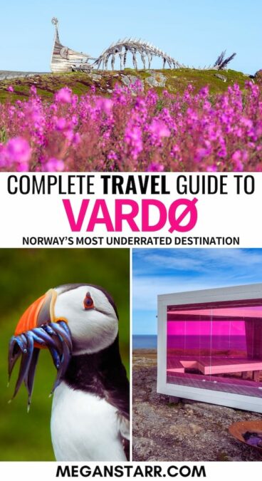 Are you looking to visit Vardø, Norway on your upcoming Varanger trip? This guide gives you all the essential Vardø travel tips you will need. Learn more! | Northern Norway town | Visit Vardø | Things to do in Vardø | Fishing village in Norway | Northern Norway itinerary | Places to visit in Norway | Vardø puffins | What to do in Vardø