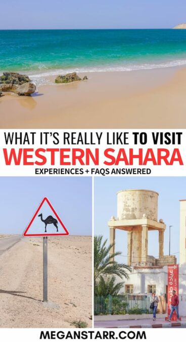 Are you planning on visiting Western Sahara? This guide tells you what it was like to travel in Dakhla and Western Sahara - click to read more! Western Sahara travel | Things to do in Western Sahara | Visit Western Sahara | Western Sahara itinerary | Where to stay in Western Sahara | Visit Dakhla | Things to do in Dakhla | Dakhla travel