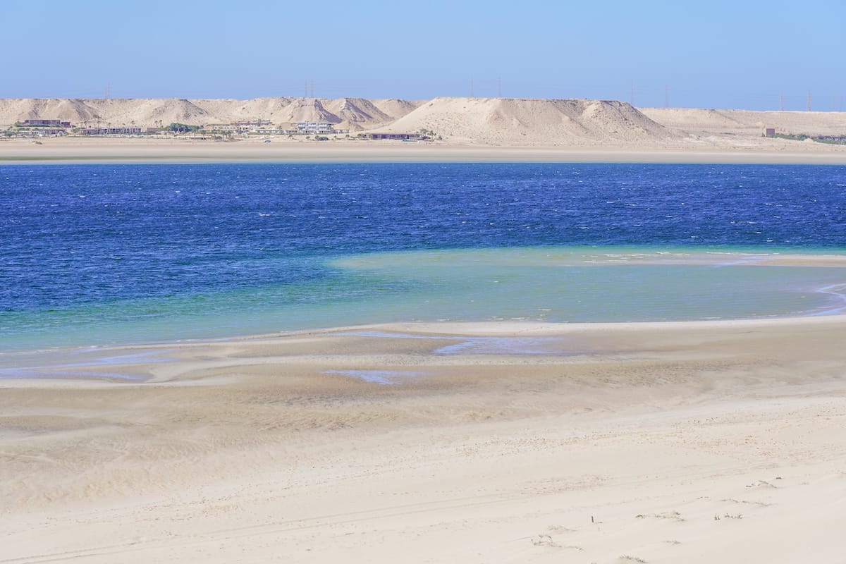 The lagoon and wind attracts a fair number of tourists!