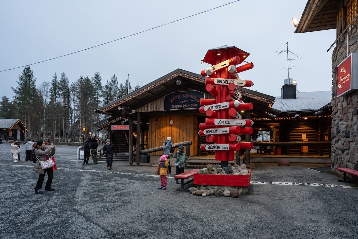 Santa Claus Village in November