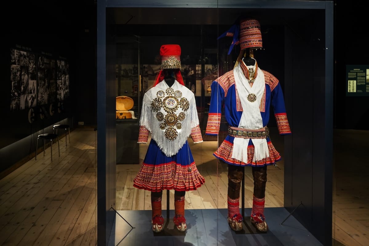 Sami exhibit at Arktikum