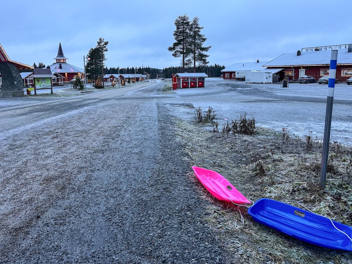 Snow accumulation on November 17, 2024