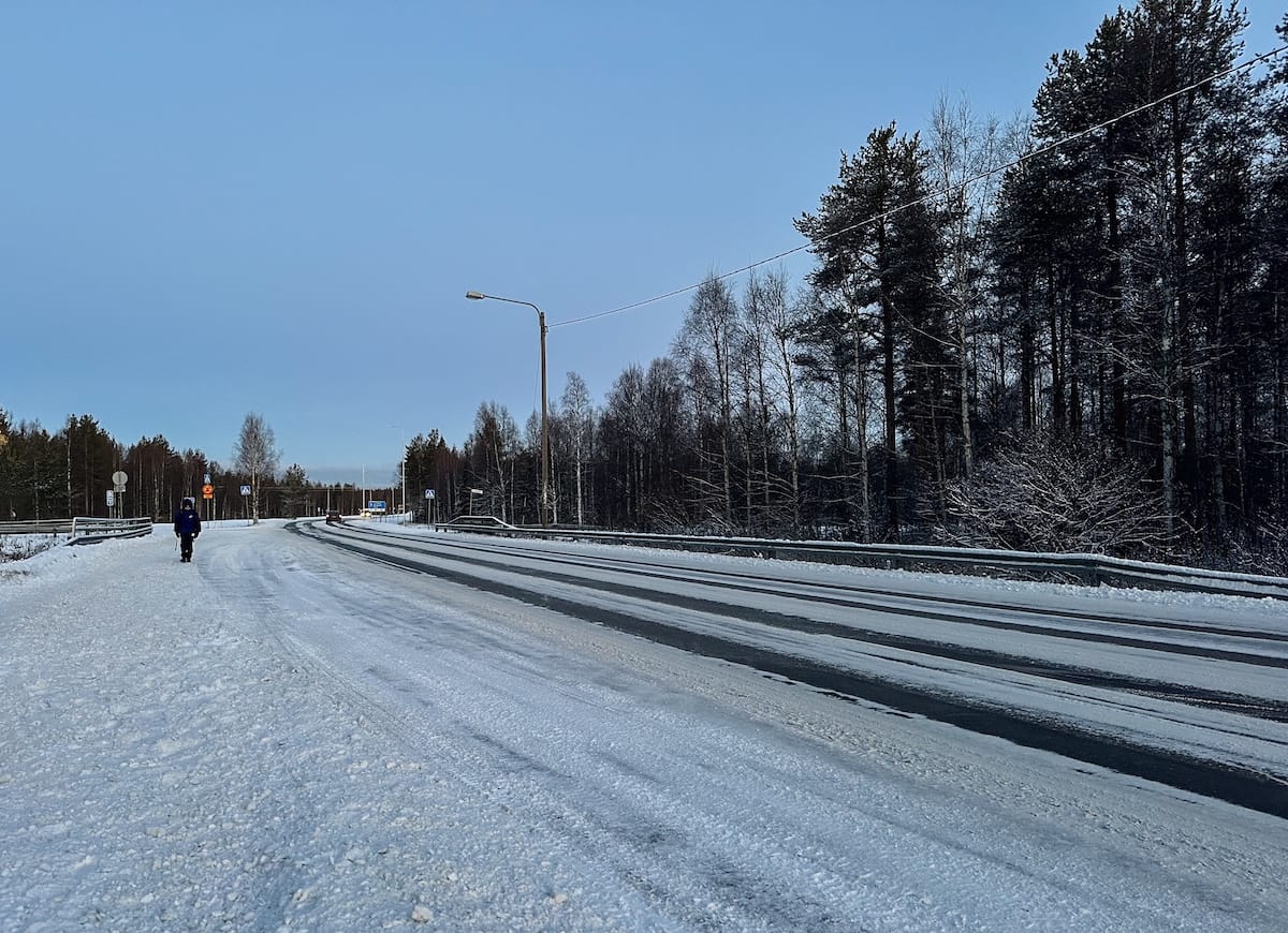 Snow accumulation on November 20, 2024