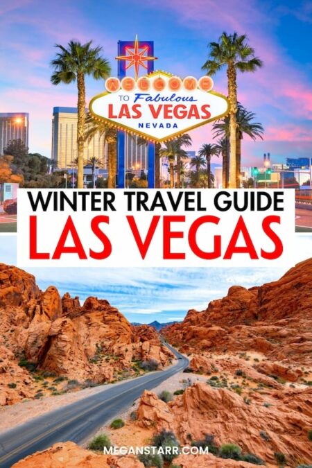 Looking to take a trip to Las Vegas in winter this year? This travel guide will help you plan your trip! From the best things to do during winter in Las Vegas, Nevada to where to stay and eat... I have covered it all. You will also find information about the weather and best seasonal activities inside. Click to learn more. Las Vegas in winter | Winter in Las Vegas | Winter trip to Las Vegas | Las Vegas winter vacation | Winter vacation in Las Vegas | Things to do in Las Vegas in winter | What to do in Las Vegas | Las Vegas itinerary | Las Vegas in November | Las Vegas in December | Christmas in Las Vegas | New Years in Las Vegas | Las Vegas in January | Las Vegas in February | Las Vegas in March | Las Vegas winter tours