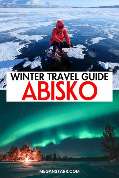  Looking to take a trip to Abisko in winter this year? This travel guide will help you plan your trip! From the best things to do during winter in Abisko to where to stay and eat... I have covered it all. You will also find information about the weather and best seasonal activities inside. Click to learn more. | Abisko in winter | Winter in Abisko | Winter trip to Abisko | Abisko winter vacation | Winter vacation in Abisko | Things to do in Abisko in winter | What to do in Abisko | Abisko itinerary | Abisko in November | Abisko in December | Christmas in Abisko | New Years in Abisko | Abisko in January | Abisko in February | Abisko in March | Abisko winter tours
