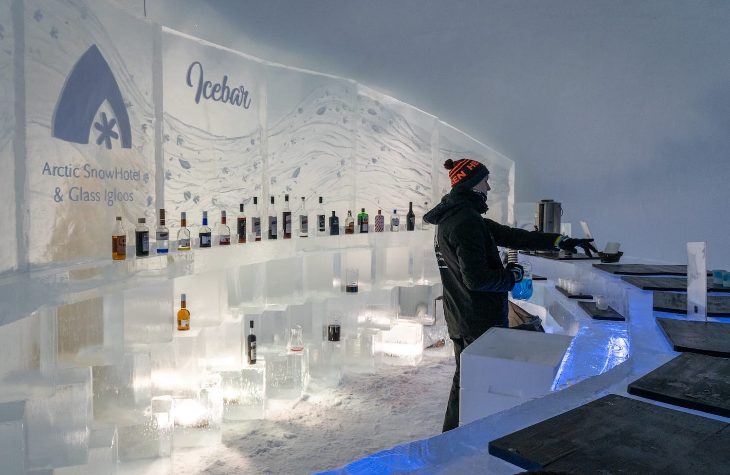 Can't afford to stay at the Arctic SnowHotel? Visit on a tour instead!