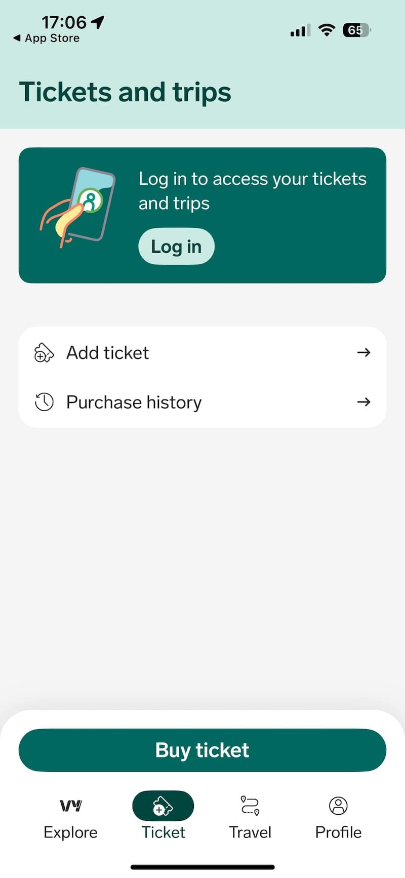 Vy app