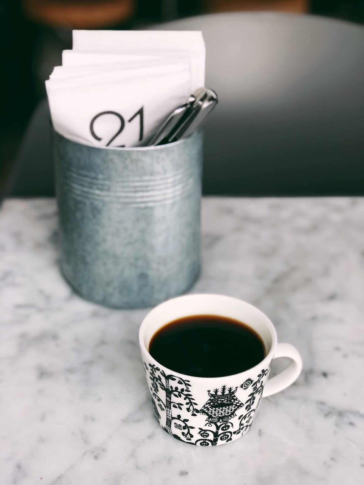 Coffee at Cafe & Bar 21
