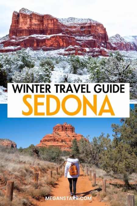 Looking to take a trip to Sedona in winter this year? This travel guide will help you plan your trip! From the best things to do during winter in Sedona, Arizona to where to stay and eat... I have covered it all. You will also find information about the weather and best seasonal activities inside. Click to learn more. | Sedona in winter | Winter in Sedona | Winter trip to Sedona | Sedona winter vacation | Winter vacation in Sedona | Things to do in Sedona in winter | What to do in Sedona | Sedona itinerary | Sedona in November | v in December | Christmas in Sedona | New Years in Sedona | Sedona in January | Sedona in February | Sedona in March | Sedona winter tours