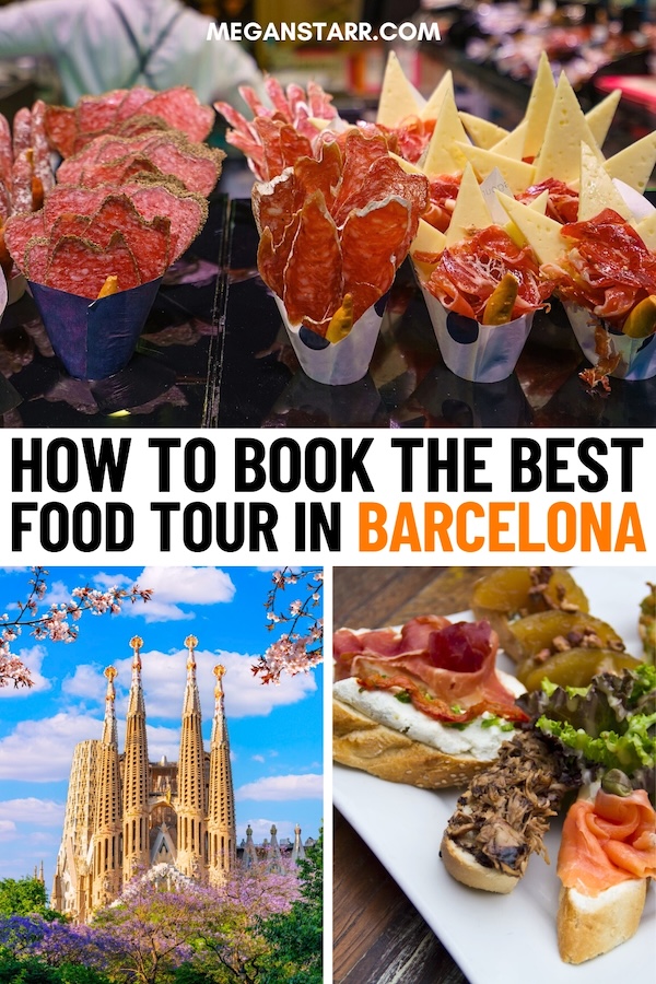 Are you looking to sign up for the best Barcelona tapas tour on your upcoming trip? This guide explains how to book, what to expect, useful tips, and more! | Tours in Barcelona | Tapas tour in Barcelona | What to do in Barcelona | Barcelona food tours | Food tours in Barcelona | Things to do in Barcelona | Barcelona tapas | Where to eat tapas in Barcelona | Barcelona day tours | Visit Barcelona | Food in Barcelona