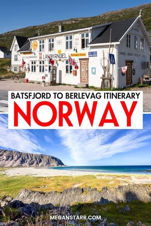 Are you planning on a road trip from Båtsfjord to Berlevåg, Norway? This itinerary details the best stops and helpful tips and tricks. Map included! | Varanger Norway | Varangerhalvøya | Varanger Peninsula | Road trips in Norway | Norway road trips | Arctic Norway | Båtsfjord itinerary | Berlevåg itinerary | Kongsfjord Norway