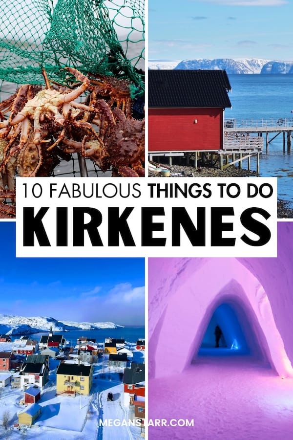 Are you looking for the best things to do in Kirkenes? This guide will help you find the best Kirkenes attractions, museums, restaurants, and landmarks to add to your itinerary! Save this Kirkenes bucket list for later! | Kirkenes things to do | What to do in Kirkenes | Kirkenes landmarks | Kirkenes sightseeing | Kirkenes museums | Kirkenes restaurants | Kirkenes travel guide | Kirkenes itinerary