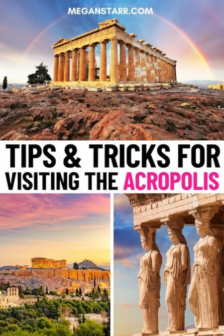 Planning to visit the Acropolis on your trip to Greece this year? My guide gives you details about when to go, which ticket to purchase, and some useful tips! | Acropolis tickets | Acropolis opening hours | Best time to visit the Acropolis | Acropolis travel tips | Acropolis practical information | Things to do in Athens | How to get to the Acropolis | Tickets to the Acropolis | Acropolis tours | Acropolis guide | Acropolis tips | Visiting the Acropolis | Visit Acropolis