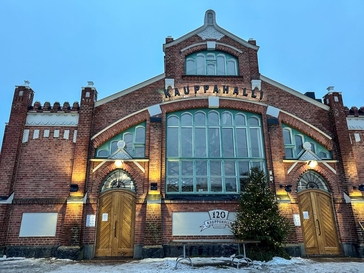 Oulu Market Hall - the first place I'll visit when I return!
