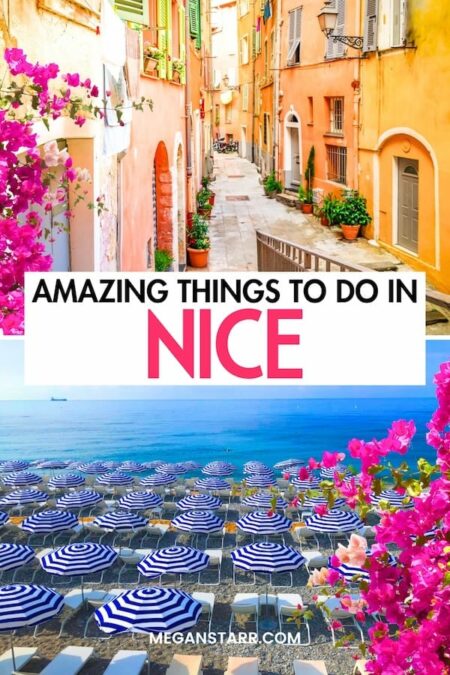 Are you looking for the best things to do in Nice? This guide will help you find the best Nice attractions, museums, restaurants, and landmarks to add to your itinerary! Save this Nice bucket list for later! | Nice things to do | What to do in Nice | Nice landmarks | Nice sightseeing | Nice museums | Nice restaurants | Nice travel guide | Nice itinerary