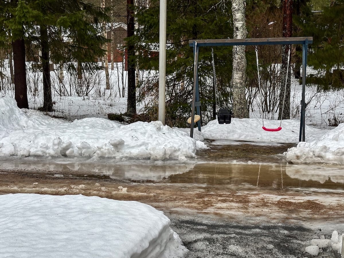 February 25, 2025 in Rovaniemi... Yikes.