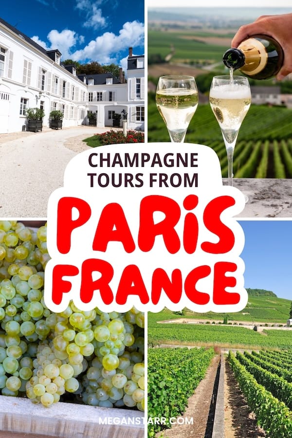 Are you looking for the best Champagne tours from Paris? This guide explores the best Paris Champagne day trips, including what to know before you go! | Champagne day trip from Paris | What to do in Champagne country | Paris to Champagne | Paris to Epernay | Things to do in Epernay | Paris to Moet & Chandon | Paris to Tattinger | Paris Champagne tours