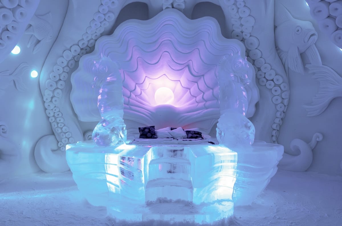 Inside Lapland Hotels Snow Village in February 2025