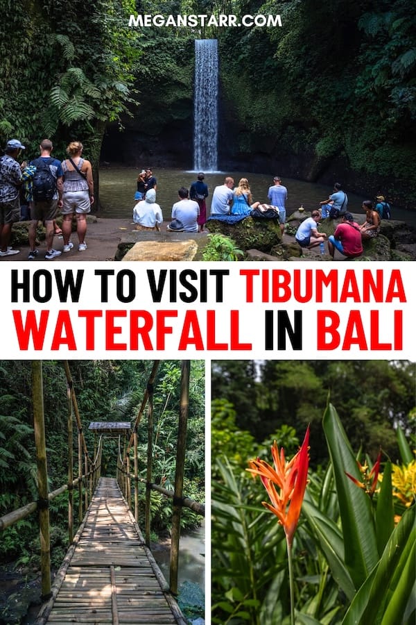Looking to visit some of Bali's best waterfalls and want info about visiting Tibumana Waterfall? This is a full guide, including how to get there and more! | Things to do in Ubud | Waterfalls in Bali | Bali waterfalls | Gianyar waterfalls | Waterfalls in Gianyar | Ubud waterfalls | Waterfalls near Ubud | What to do in Ubud | Ubud day trips | Day trips in Bali | Places to visit in Bali