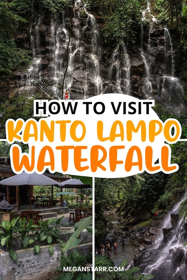 Want to visit some of Ubud's best waterfalls and are curious about visiting Kanto Lampo Waterfall? This is a full guide about how to visit and what to expect! Things to do in Ubud | Waterfalls in Bali | Bali waterfalls | Gianyar waterfalls | Waterfalls in Gianyar | Ubud waterfalls | Waterfalls near Ubud | What to do in Ubud | Ubud day trips | Day trips in Bali | Places to visit in Bali