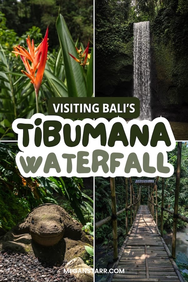 Looking to visit some of Bali's best waterfalls and want info about visiting Tibumana Waterfall? This is a full guide, including how to get there and more! | Things to do in Ubud | Waterfalls in Bali | Bali waterfalls | Gianyar waterfalls | Waterfalls in Gianyar | Ubud waterfalls | Waterfalls near Ubud | What to do in Ubud | Ubud day trips | Day trips in Bali | Places to visit in Bali