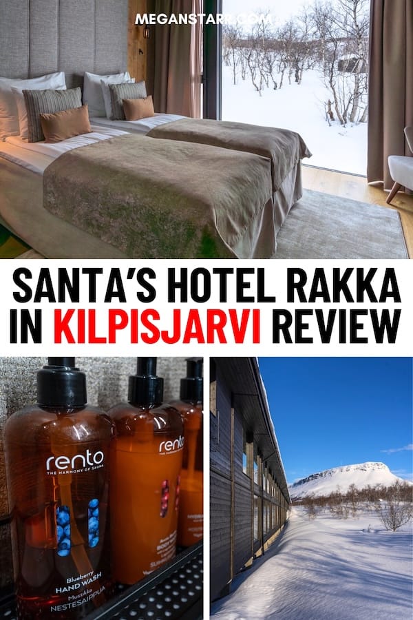 Looking for a place to stay in Kilpisjärvi, Finland? This is my review of Santa's Hotel Rakka, a boutique hotel in the Lapland wilderness. | Things to do in Kilpisjarvi | Where to stay in Kilpisjarvi | Kilpisjarvi accommodation | Kilpisjarvi hotels | Kilpisjarvi places to stay | Hotels in Kilpisjarvi | What to do in Kilpisjarvi | Kilpisjarvi itinerary