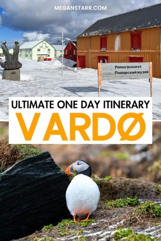 Will you be spending one day in Vardø, Norway and are in search of what to do? I've been three times and this is my no-fail Vardø itinerary! | Things to do in Vardø | Vardø sightseeing | Vardø things to do | Vardø bucket list | What to do in Vardø | 24 hours in Vardø, Norway | 1 day in Vardø | Visit Vardø | Travel to Vardø | Vardø Tourism | Vardø Travel Guide | Day trips from Vardø | Varanger itinerary