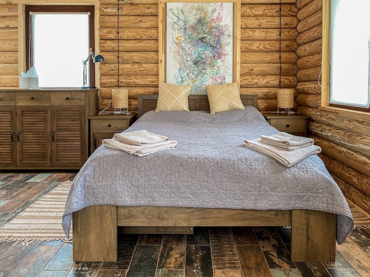 Wooden House interior