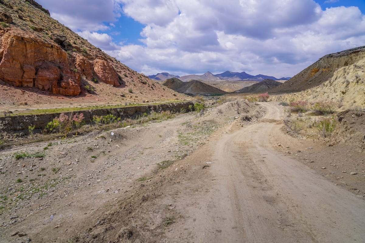 Road to Angels' Canyon