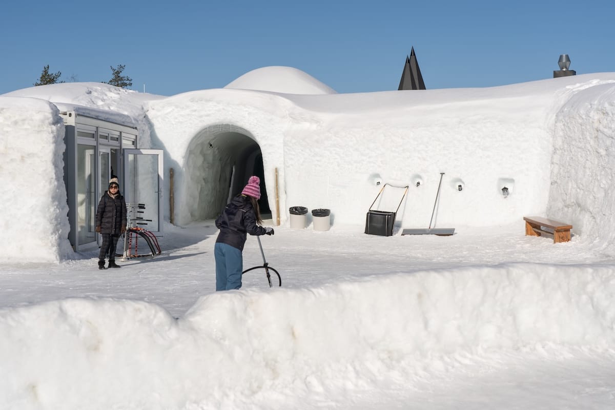 Ice skating rink (included in your ticket)