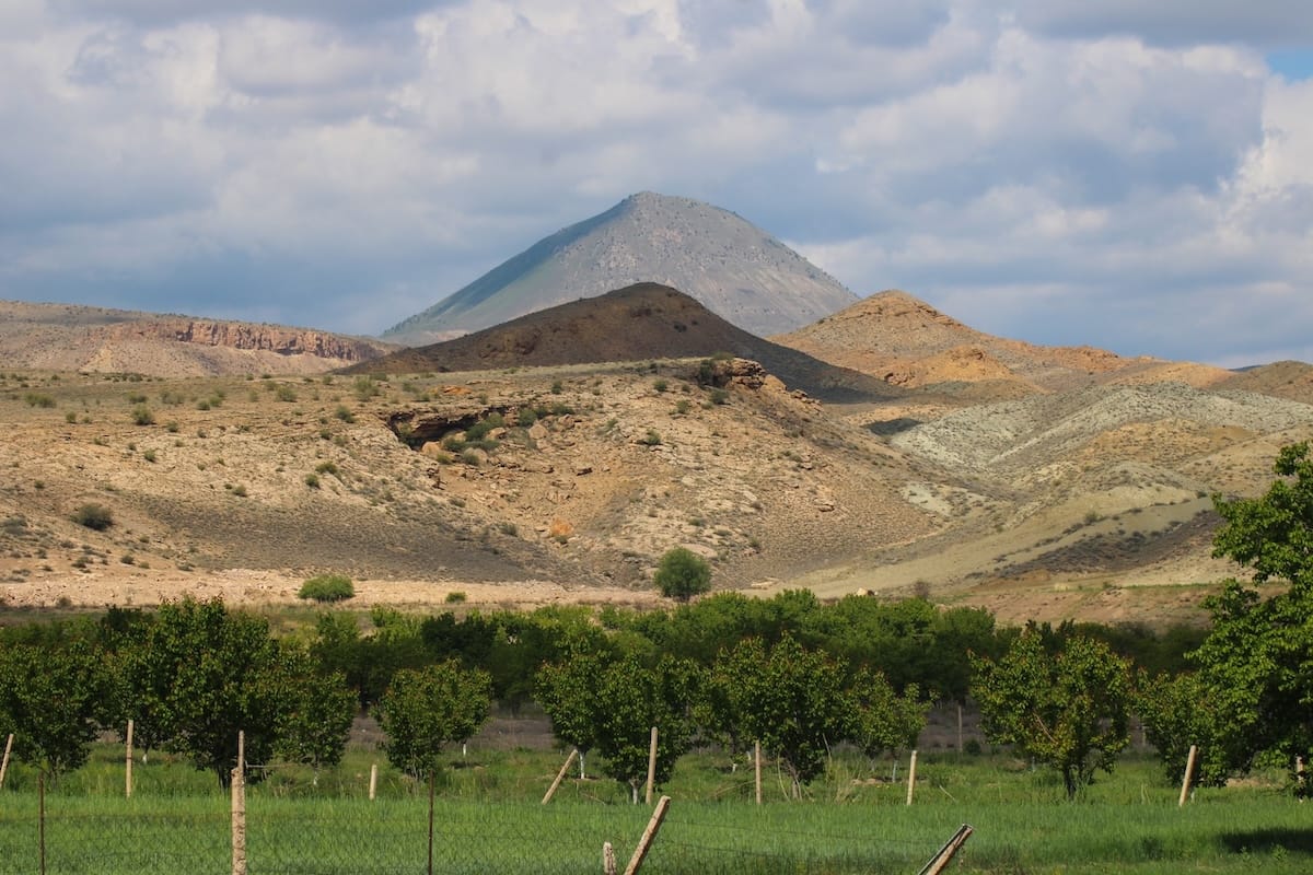The area close to Angels' Canyon