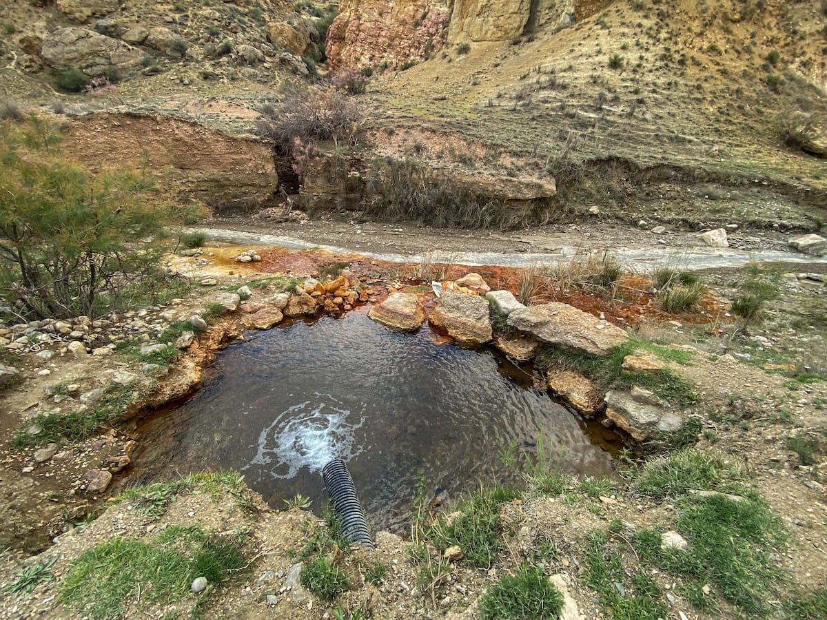 Mineral water along the way