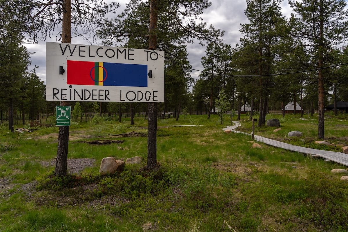 Staying at the Reindeer Lodge in June