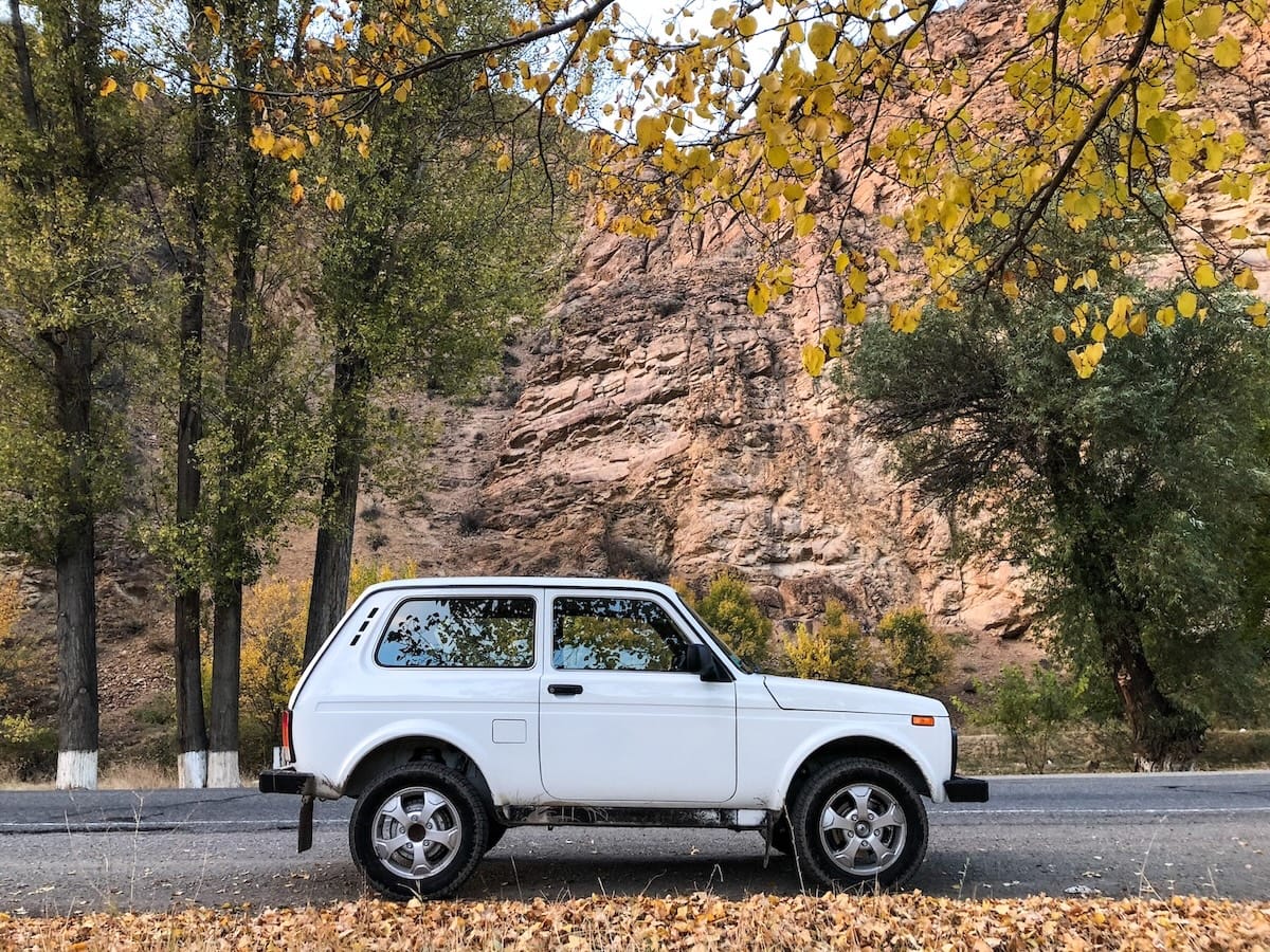 Yerevan to Khor Virap Lada Niva