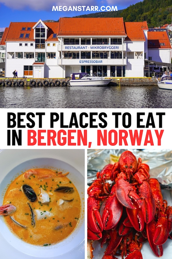 Are you planning a trip to Norway and looking for the best Bergen restaurants to add to your itinerary? This is a diverse list of the top restaurants in Bergen! | Food in Bergen Norway | Where to eat in Bergen Norway | Best restaurants in Bergen Norway | Norwegian food | Norwegian food in Bergen | Bergen seafood restaurants | Bergen places to eat | Bergen fish soup | Bergen cod | Cafes in Bergen | Bergen Norway cafes | Bryggen Restaurants