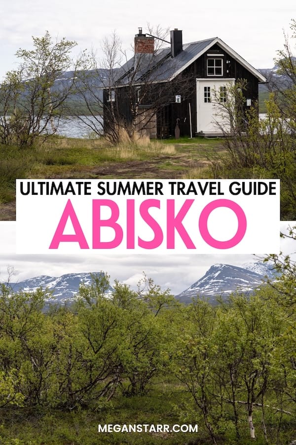 Are you considering visiting Abisko in summer? This guide is here to get your started! Things to do, the best hikes, where to eat, and beyond. Learn more here. | Things to do in Abisko in summer | What to do in Abisko in summer | Summer in Abisko | Summer trip to Abisko | Summer in Sweden | Abisko in June | Abisko in July | Abisko in August | Trails in Abisko | Abisko trails | Hiking in Abisko | Abisko hiking | Abisko hikes | Abisko itinerary | Where to stay in Abisko | Abisko tours