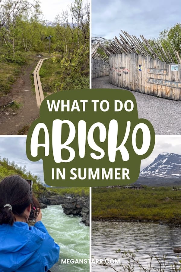 Are you considering visiting Abisko in summer? This guide is here to get your started! Things to do, the best hikes, where to eat, and beyond. Learn more here. | Things to do in Abisko in summer | What to do in Abisko in summer | Summer in Abisko | Summer trip to Abisko | Summer in Sweden | Abisko in June | Abisko in July | Abisko in August | Trails in Abisko | Abisko trails | Hiking in Abisko | Abisko hiking | Abisko hikes | Abisko itinerary | Where to stay in Abisko | Abisko tours