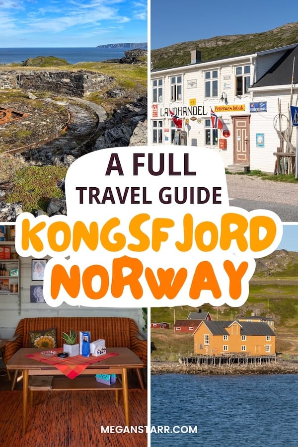 Are you planning to visit Kongsfjord, Norway on your Varanger road trip? This is a Kongsfjord travel guide, detailing what to do, where to stay and eat, and more! | Things to do in Kongsfjord | Kongsfjord itinerary | Kongsfjord history | Hiking in Kongsfjord | Veines Norway | WWII history Norway | Finnmark Norway | Kongsfjord traveling | Visiting Kongsfjord