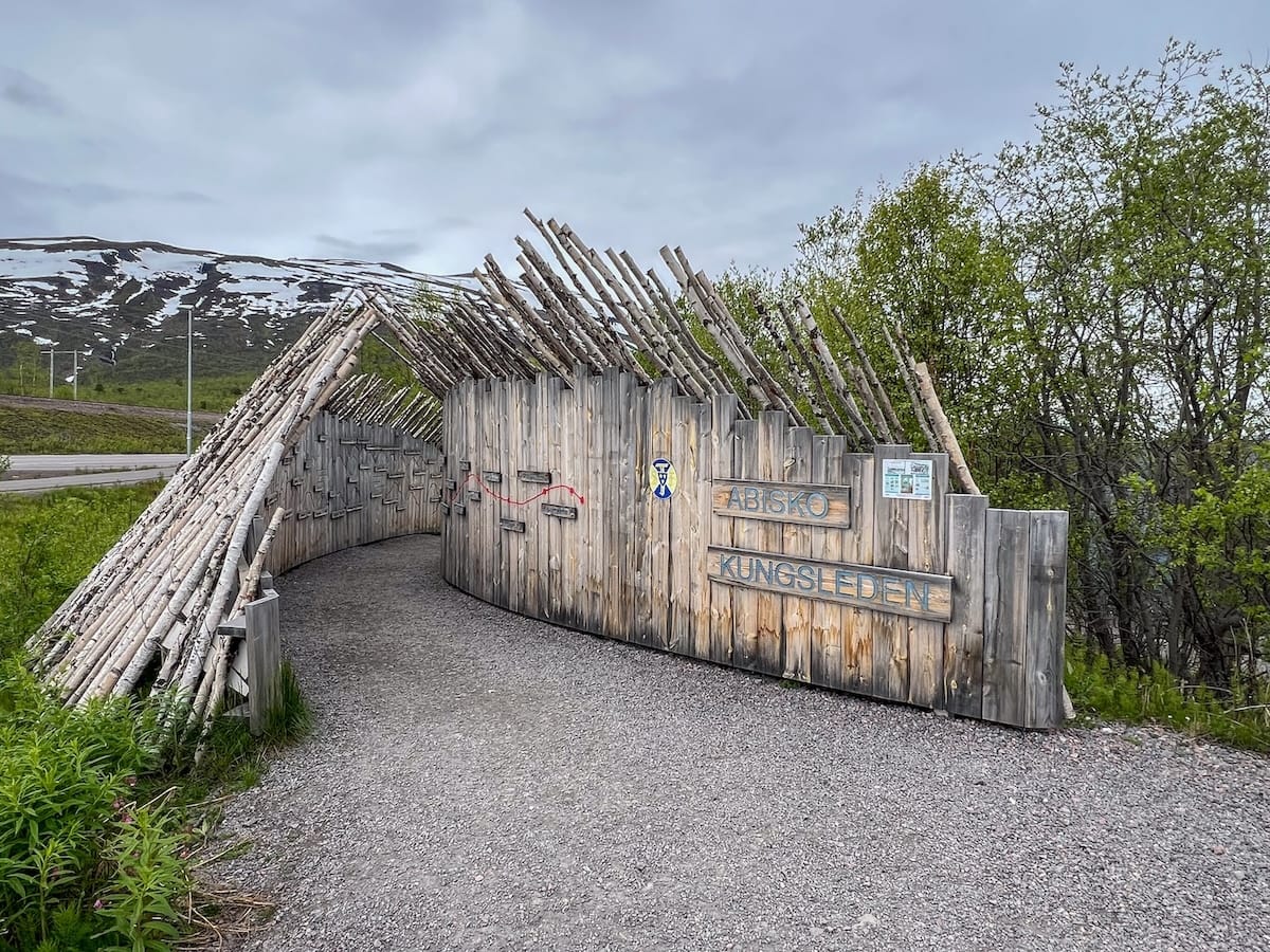 Kungsleden Trail in Abisko